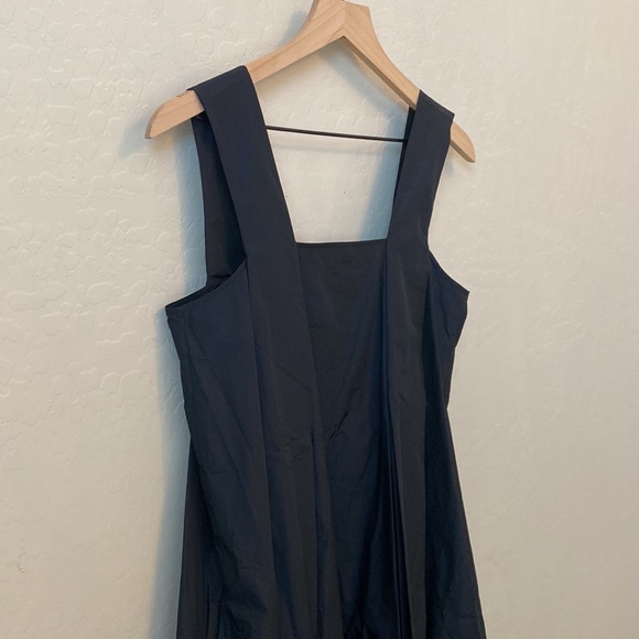 COS Technical Pleated Dress Blue Size 8 Medium - Picture 5 of 11